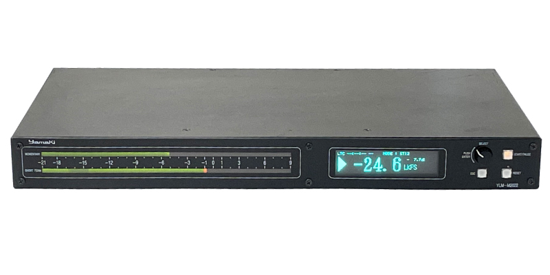 プロオーディオ機器 202ポイントLEDバーメータ搭載ラウドネスメータ