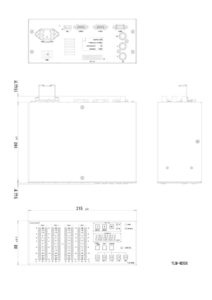 YLM-M208外観図のサムネイル